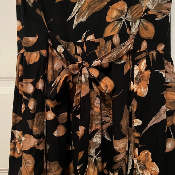 Vintage Brenda Walsh Style Floral Dress Medium - Picture 11 of 11